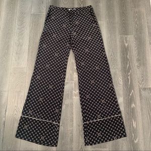 Derek Lam 10 Crosby wide leg silk pants